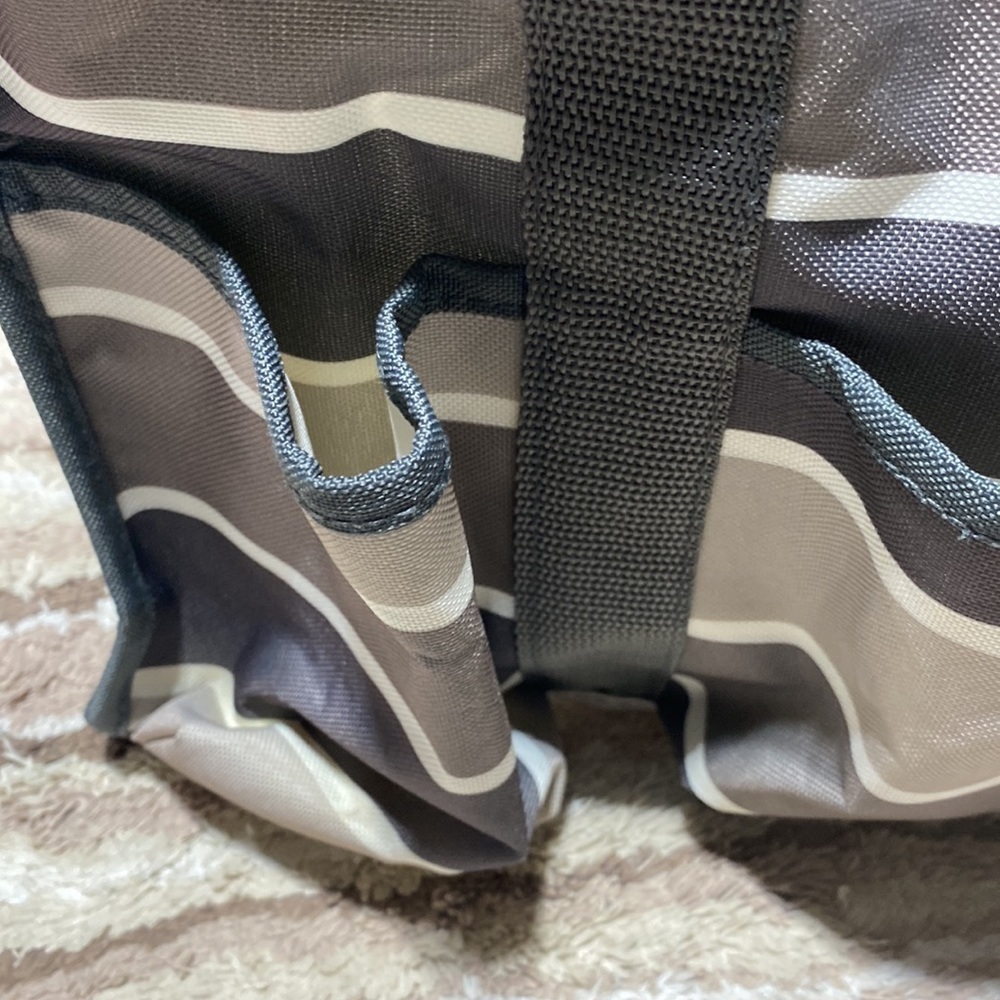 Geckobrands 8 Pocket Utility Tote Gray Beach Kids Multi-Use - Picture 2 of 12